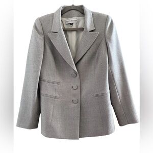 Excellent cond. Pure wool Frans Baviera Barcelona Alta Costura tweed blazer.